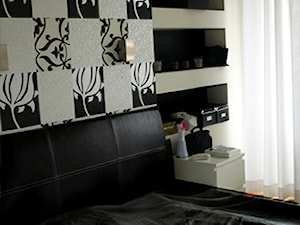 mieszkanie w Brukseli - Sypialnia, styl nowoczesny - zdjęcie od mCube strefa wnętrz