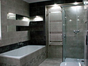 projekty dużej i małej łazienki Jagodnik - Łazienka - zdjęcie od mCube strefa wnętrz