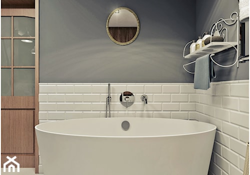 Łazienka - Średnia bez okna łazienka, styl vintage - zdjęcie od 2k-architektura