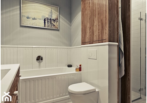Łazienka retro - Średnia łazienka, styl vintage - zdjęcie od 2k-architektura