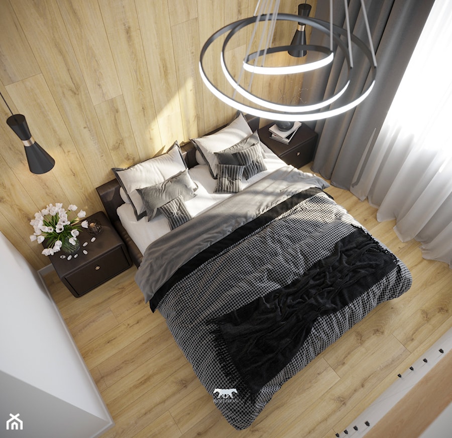 M63 - Sypialnia, styl nowoczesny - zdjęcie od BLUETARPAN