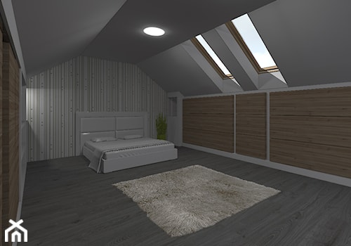sypialnia ikea + drewno - zdjęcie od Adriana Zięba