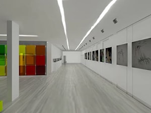 Projekt Nowogardzkiego Domu Kultury- Foyer (sala wystawowa) - zdjęcie od JoG STUDIO