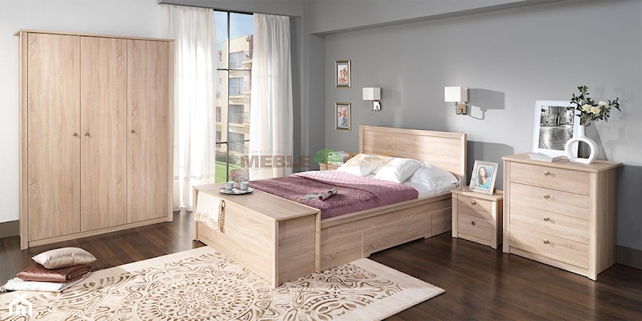 Sypialnia, styl nowoczesny - zdjęcie od Meble BiK