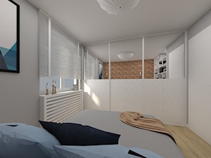 Apartament Kraków 2019 - Sypialnia, styl nowoczesny - zdjęcie od MJ Design Monika Juszczel