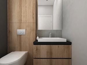 Toaleta w minimalistycznym stylu - zdjęcie od KPstudio