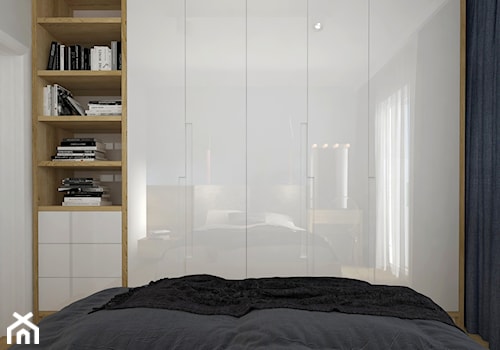 Duża szafa w sypialni - zdjęcie od KPstudio