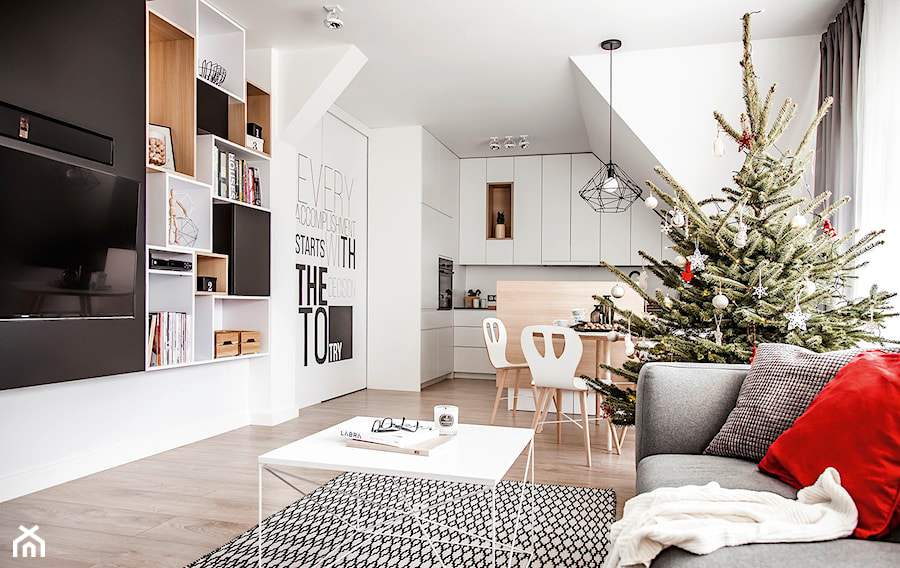 Mieszkanie w Wolsztynie - Salon - zdjęcie od STRAŻYŃSKI STUDIO