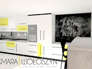 Dom Parterowy - Kuchnia, styl nowoczesny - zdjęcie od DESIGN & HOME STAGING Dagmara Wołoszyn