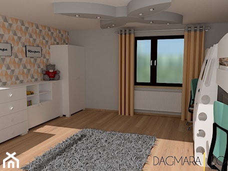 Aranżacje wnętrz - Pokój dziecka: Pokój dziecięcy - Pokój dziecka - DESIGN & HOME STAGING Dagmara Wołoszyn. Przeglądaj, dodawaj i zapisuj najlepsze zdjęcia, pomysły i inspiracje designerskie. W bazie mamy już prawie milion fotografii!