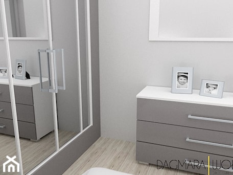 Aranżacje wnętrz - Sypialnia: Mieszkanie 60m2 - Sypialnia - DESIGN & HOME STAGING Dagmara Wołoszyn. Przeglądaj, dodawaj i zapisuj najlepsze zdjęcia, pomysły i inspiracje designerskie. W bazie mamy już prawie milion fotografii!