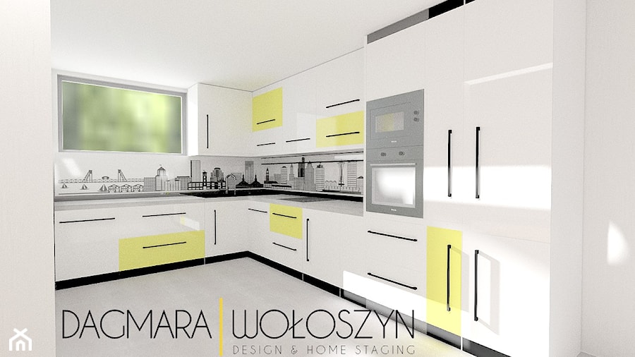 Dom Parterowy - Kuchnia, styl nowoczesny - zdjęcie od DESIGN & HOME STAGING Dagmara Wołoszyn