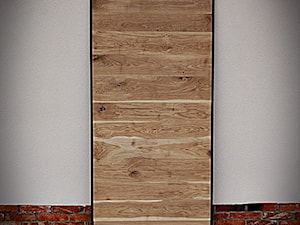 Drzwi dębowe w ramie metalowej Metaldesk - zdjęcie od Rustykalne Uchwyty