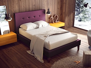 Łóżko Inspire w nowoczesnej sypialni - zdjęcie od slf24.pl