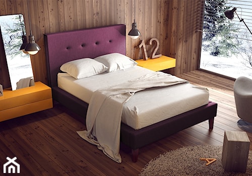 Łóżko Inspire w nowoczesnej sypialni - zdjęcie od slf24.pl