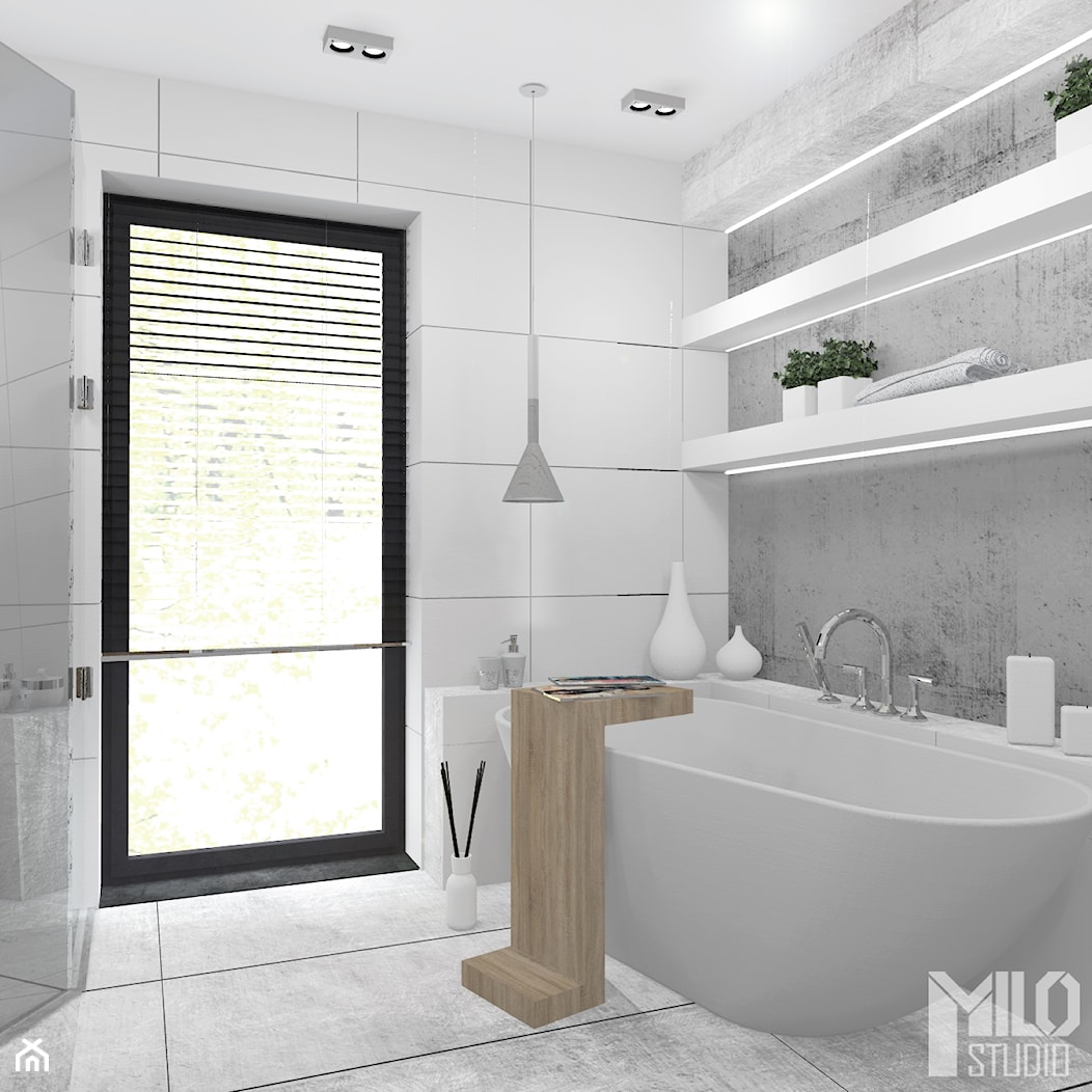 Beton w łazience - zdjęcie od MILO studio - Homebook