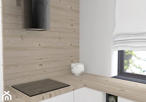 Kuchnia w drewnie II - biała - zdjęcie od MILO studio
