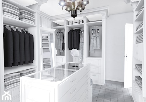 Garderoba w stylu klasycznym - zdjęcie od MILO studio