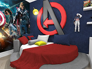 Pokój chłopca w stylu Avengers