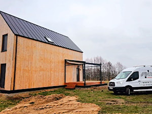 Pergola tkaninowa w typie śródziemnomorskim - Taras, styl nowoczesny - zdjęcie od Spin Bobko i Staniewski sp.j.