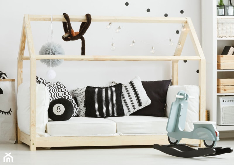Łóżeczko dziecięce w stylu skandynawskim - zdjęcie od Pan Materac - Homebook