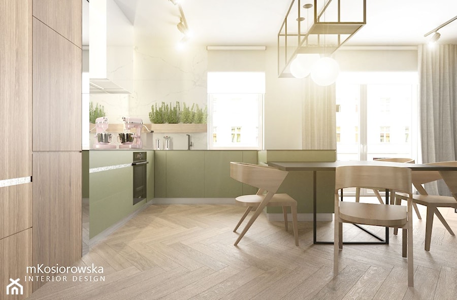 Mieszkanie na wynajem - Kuchnia, styl nowoczesny - zdjęcie od mkosiorowska