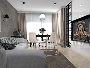 Eleganckie mieszkanie z charakterem - Salon, styl glamour - zdjęcie od Belleville home & living