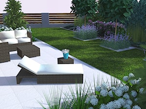 Projekt ogrodu minimalistycznego 1600m2 w Olsztynie - zdjęcie od Merantti design - Projektowanie wnętrz i ogrodów
