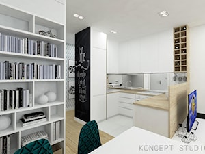 MIESZKANIE WARSZAWA II - Kuchnia - zdjęcie od KONCEPT STUDIO