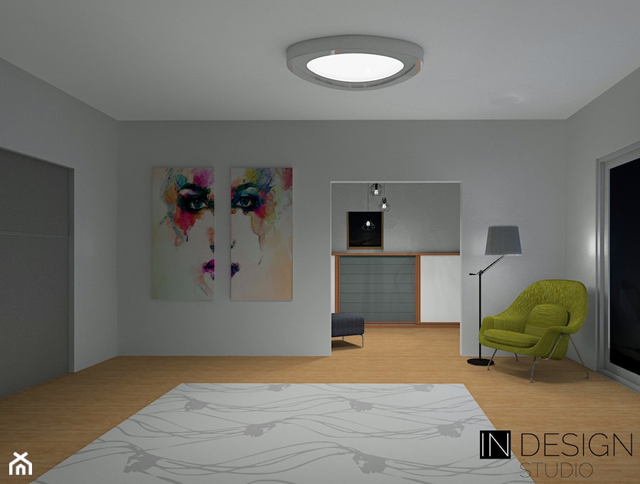 Sypialnia, styl nowoczesny - zdjęcie od IN DESIGN STUDIO