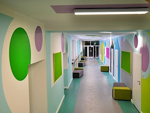 Metamorfoza Specjalnego Ośrodka Szkolno-Wychowawczego w Łasku - Wnętrza publiczne, styl nowoczesny - zdjęcie od Am Design Studio projektowania wnętrz