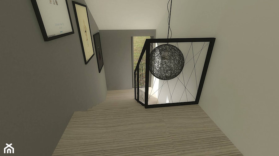 Klatka schodowa - Schody, styl minimalistyczny - zdjęcie od Am Design Studio projektowania wnętrz