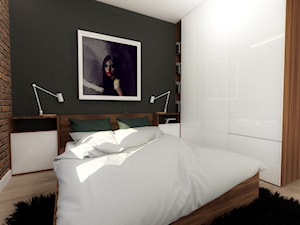 Mieszkanie wielka płyta46m2 - Sypialnia - zdjęcie od Am Design Studio projektowania wnętrz