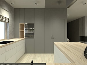 Kuchnia otwarta - zdjęcie od Am Design Studio projektowania wnętrz