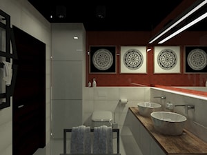 Łazienka, styl nowoczesny - zdjęcie od Am Design Studio projektowania wnętrz