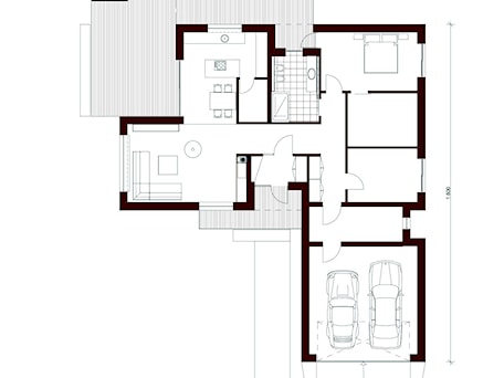 Aranżacje wnętrz - Domy: rzut - 4Q Dekton Pracownia Architektoniczna . Przeglądaj, dodawaj i zapisuj najlepsze zdjęcia, pomysły i inspiracje designerskie. W bazie mamy już prawie milion fotografii!