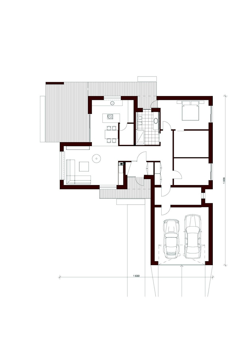 rzut - zdjęcie od 4Q Dekton Pracownia Architektoniczna