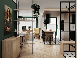 mieszkanie #21, Wrocław - Hol / przedpokój, styl nowoczesny - zdjęcie od JUST studio projektowe