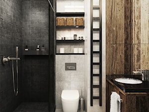 mieszkanie #5, Czarna Białostocka - Łazienka, styl nowoczesny - zdjęcie od JUST studio projektowe