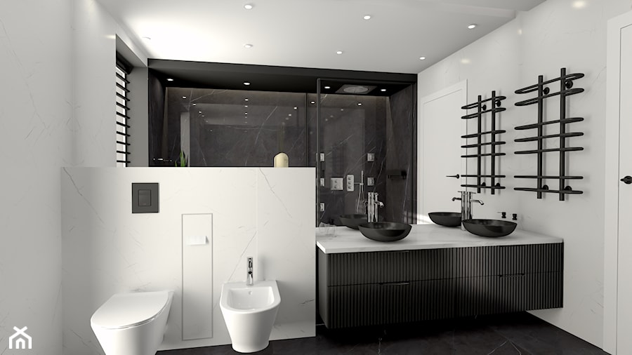 Główna łazienka - zdjęcie od ManiaDekorowania Projektowanie wnętrz Rzeszów