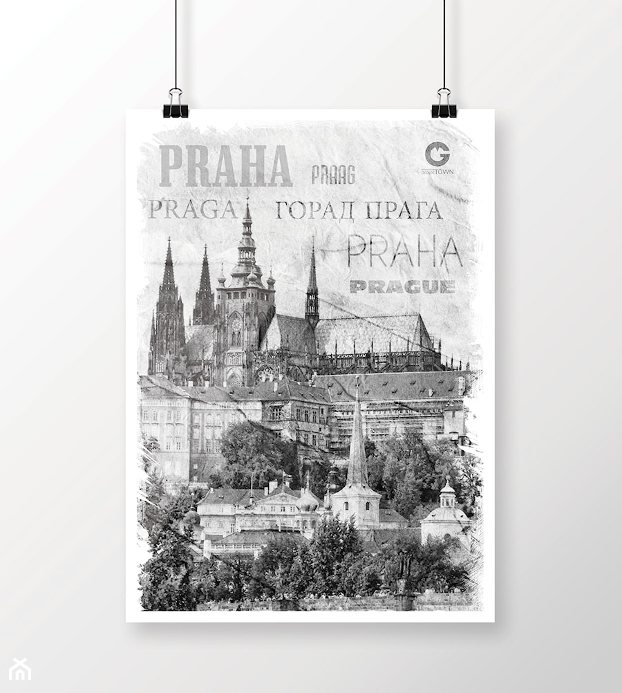 Praga 2 jako plakat - zdjęcie od Projectown