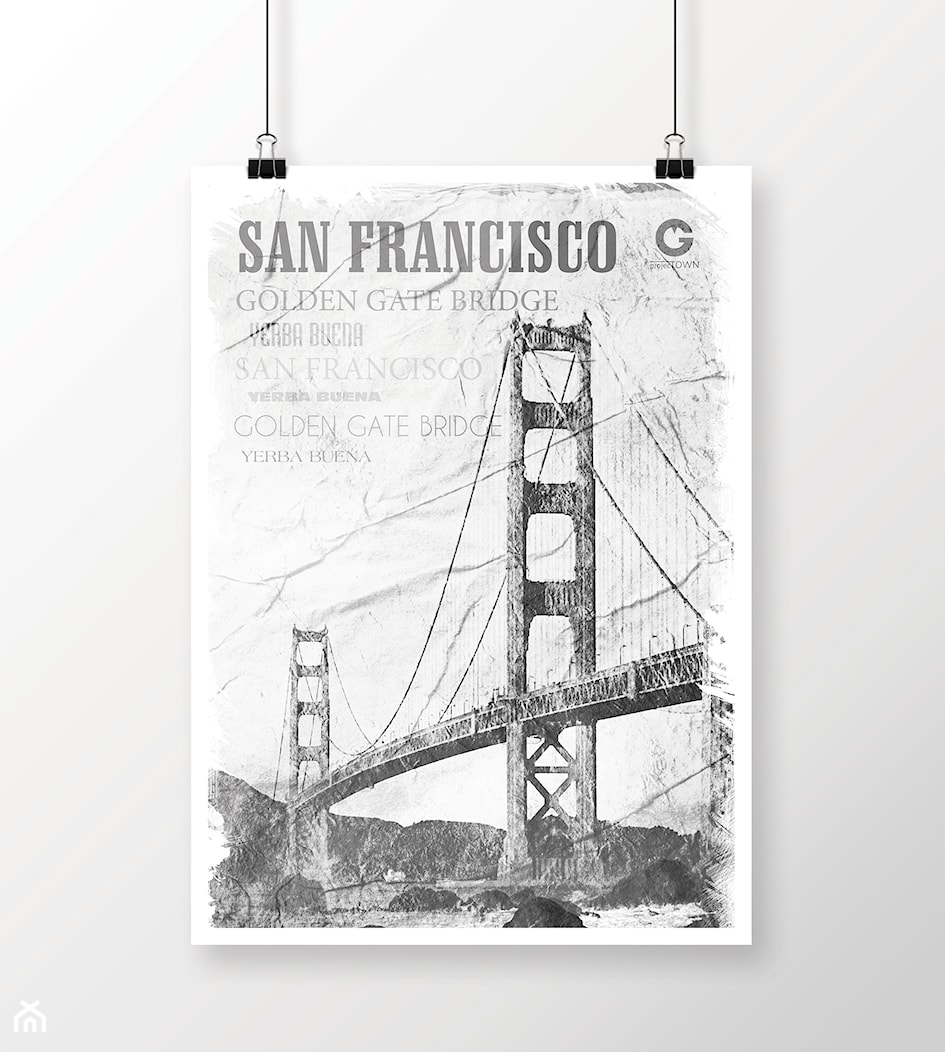 San Francisco 1 jako plakat - zdjęcie od Projectown - Homebook