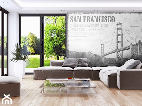 Aranżacje wnętrz - Salon: San Francisco 1 jako fototapeta - Projectown. Przeglądaj, dodawaj i zapisuj najlepsze zdjęcia, pomysły i inspiracje designerskie. W bazie mamy już prawie milion fotografii!
