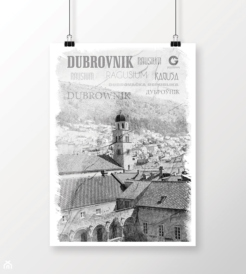 Dubrownik 1 jako plakat - zdjęcie od Projectown - Homebook