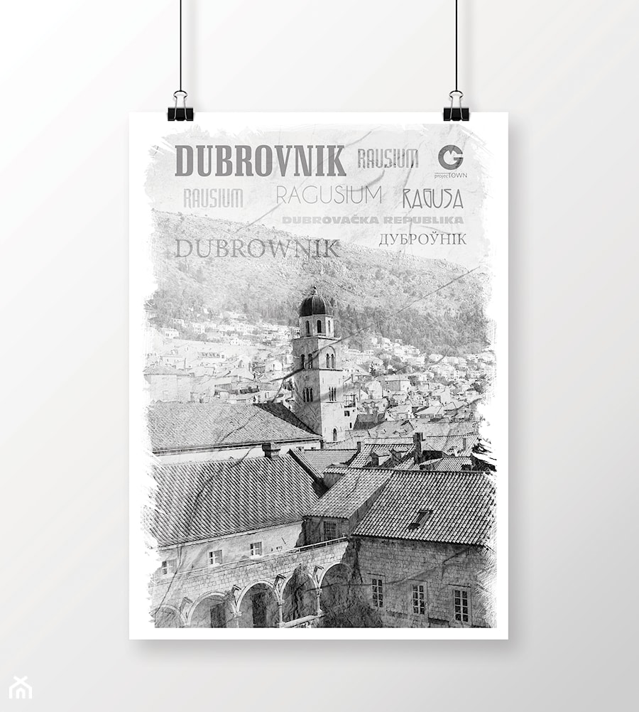 Dubrownik 1 jako plakat - zdjęcie od Projectown