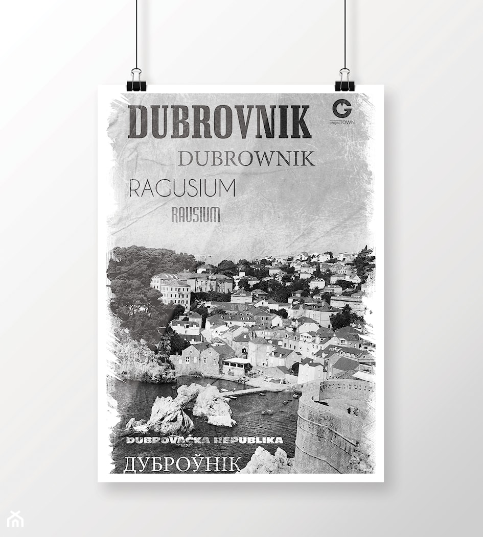 Dubrownik 2 jako plakat - zdjęcie od Projectown - Homebook