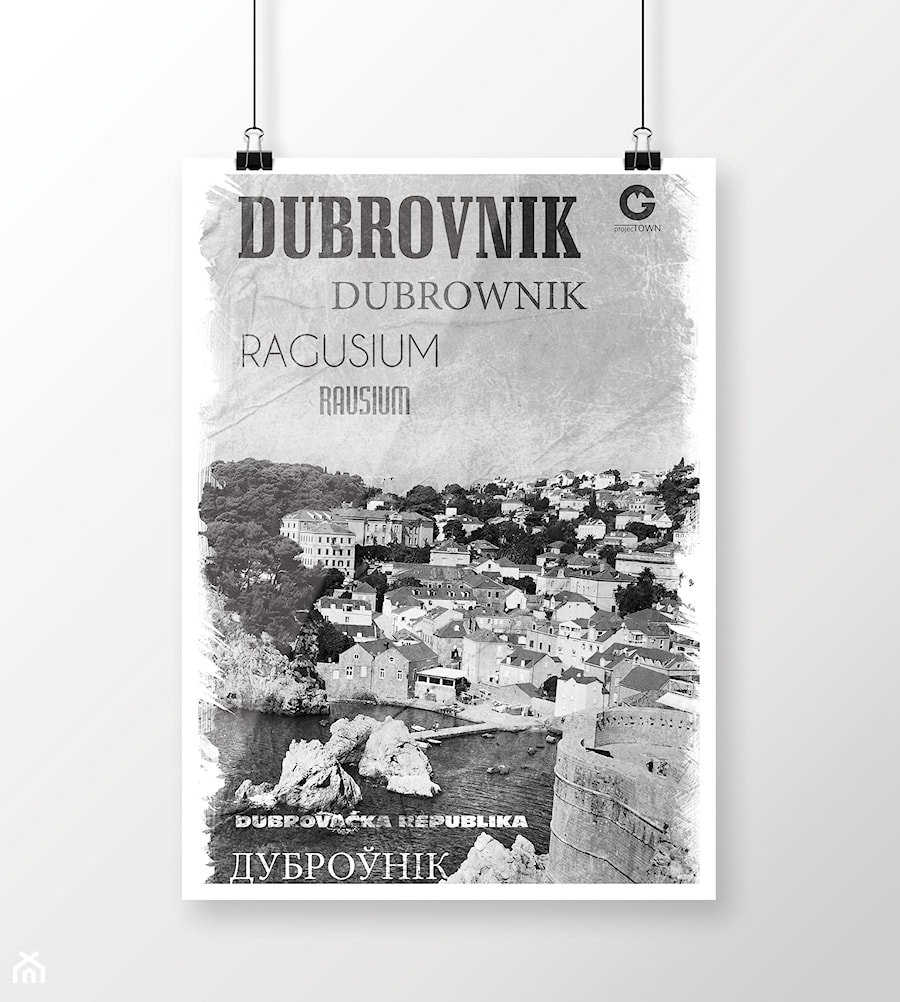 Dubrownik 2 jako plakat - zdjęcie od Projectown