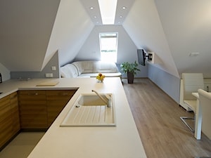 Apartament Wilanów w Zakopanem - REALIZACJA - Salon, styl nowoczesny - zdjęcie od Medyńscy Projektowanie