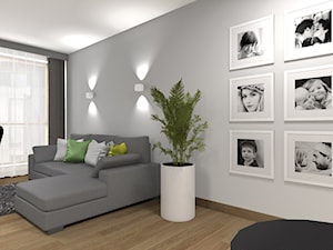 Wybrane wnętrza mieszkania w Warszawie - wersja nowoczesna - Salon, styl nowoczesny - zdjęcie od Medyńscy Projektowanie