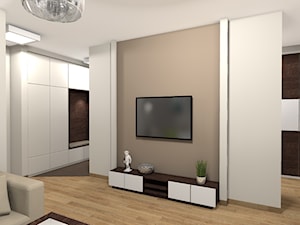Mieszkanie 90m2 w Warszawa Ursus - Salon, styl nowoczesny - zdjęcie od Medyńscy Projektowanie